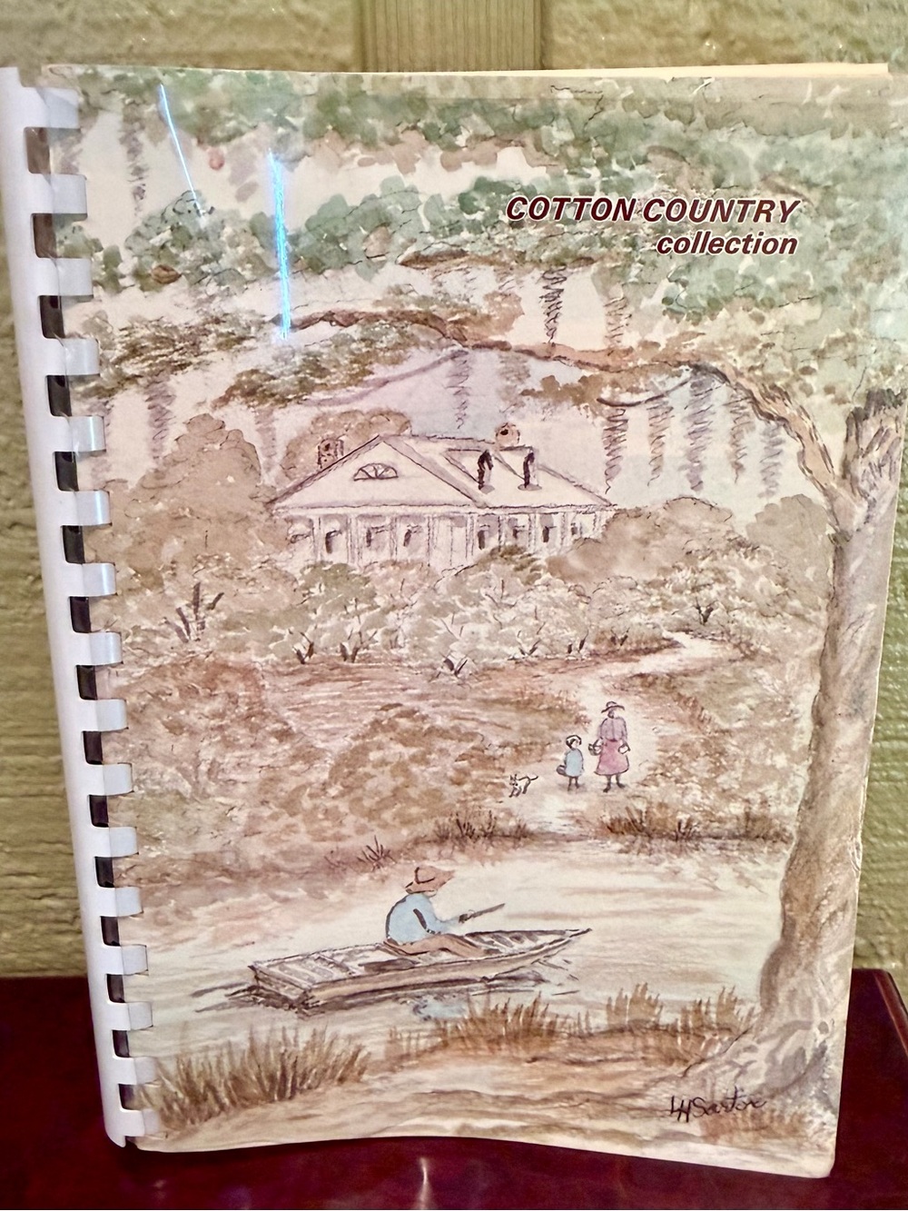 1976 Cotton Country Collection Cookbook Junior Charity League Monroe LA 491 Page